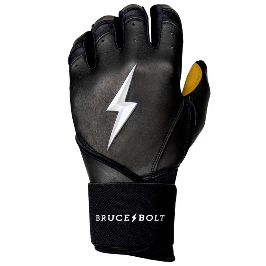 Premium Pro Long Cuff Batting - Black product image 2, provided for visual reference and product detail review