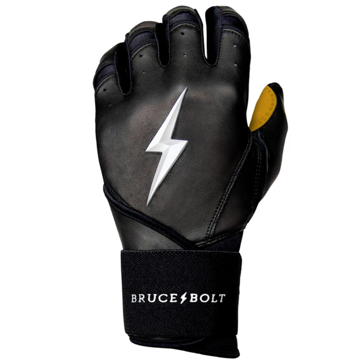 Premium Pro Long Cuff Batting - Black product image 2, provided for visual reference and product detail review