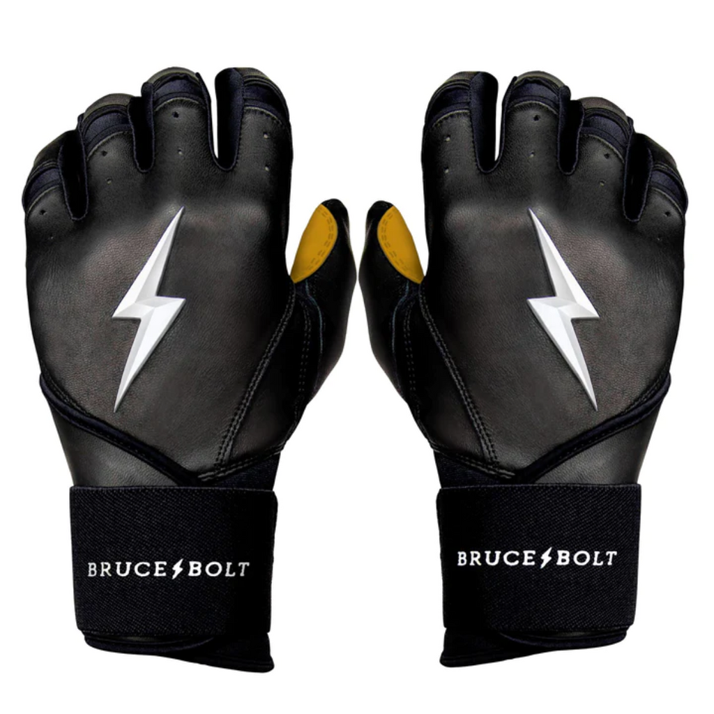 Premium Pro Long Cuff Batting - Black product image 1, provided for visual reference and product detail review
