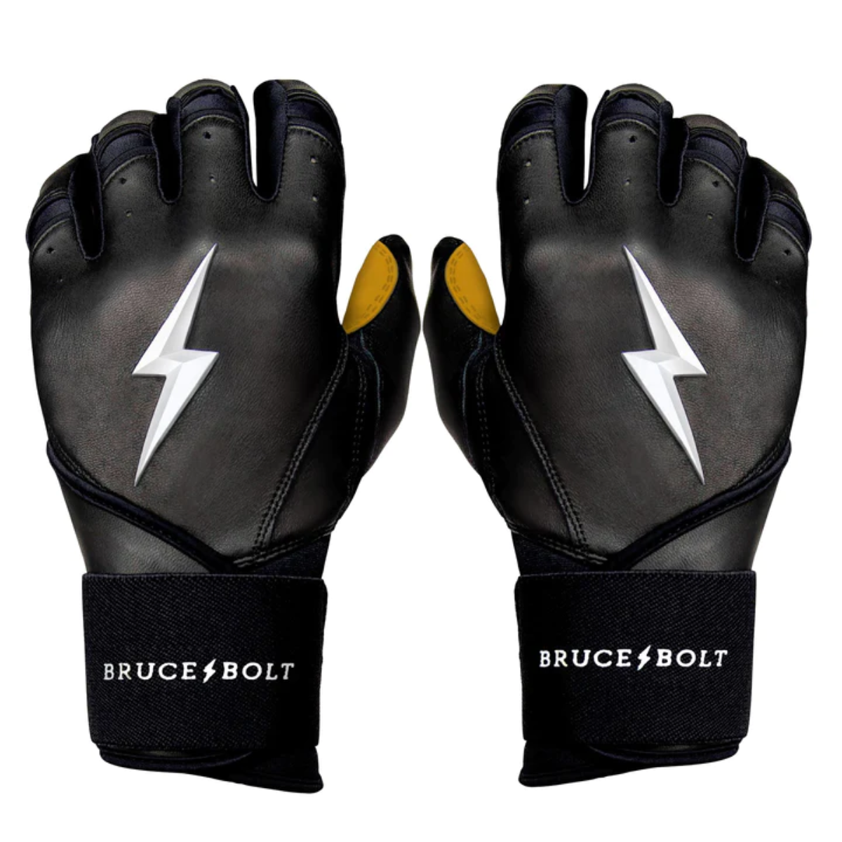 Premium Pro Long Cuff Batting - Black product image 1, provided for visual reference and product detail review