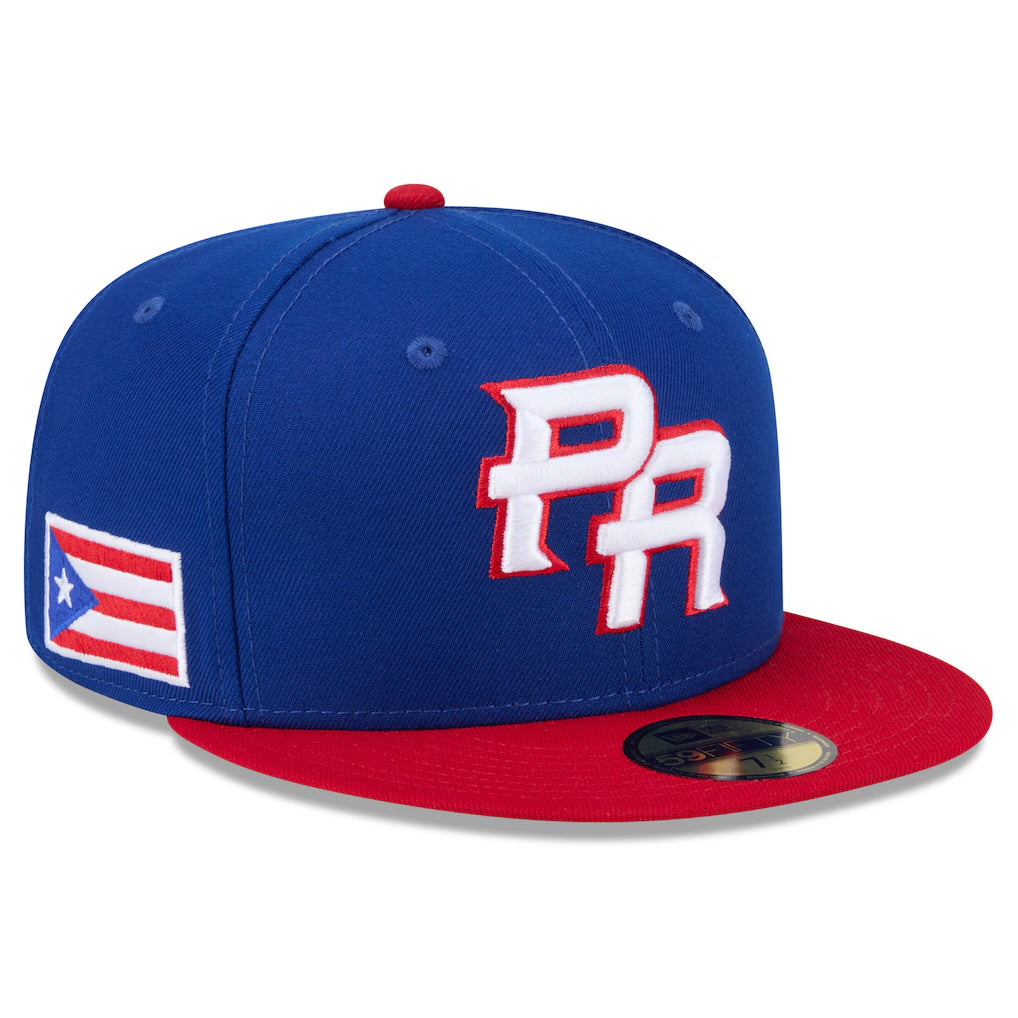 Puerto Rico World Baseball Classic 2026 New Era 59FIFTY Fitted Cap – Official WBC Hat product image 1, provided for visual