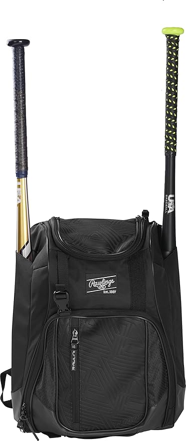 Rawlings Chaos Youth Baseball Softball Backpack – Sleek, Durable Gear Hauler product image 9, provided for visual reference