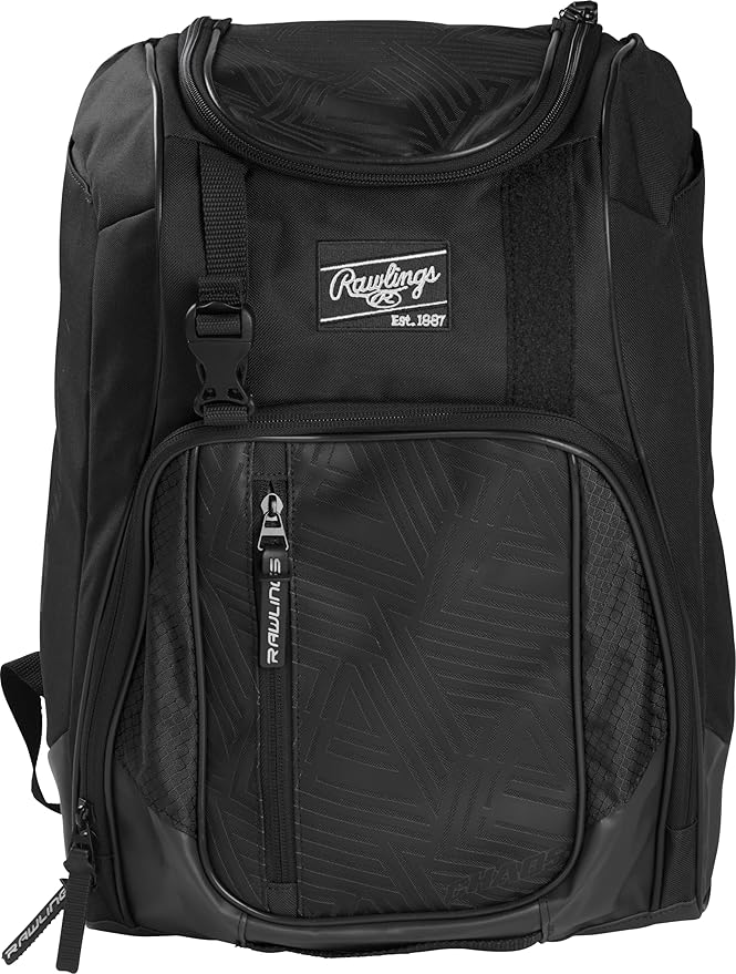 Rawlings Chaos Youth Baseball Softball Backpack – Sleek, Durable Gear Hauler product image 3, provided for visual reference