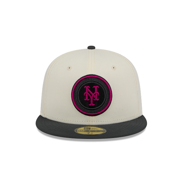 Official New York Mets 2024 City Connect New Era 59FIFTY Fitted Hat product image 2, provided for visual reference and