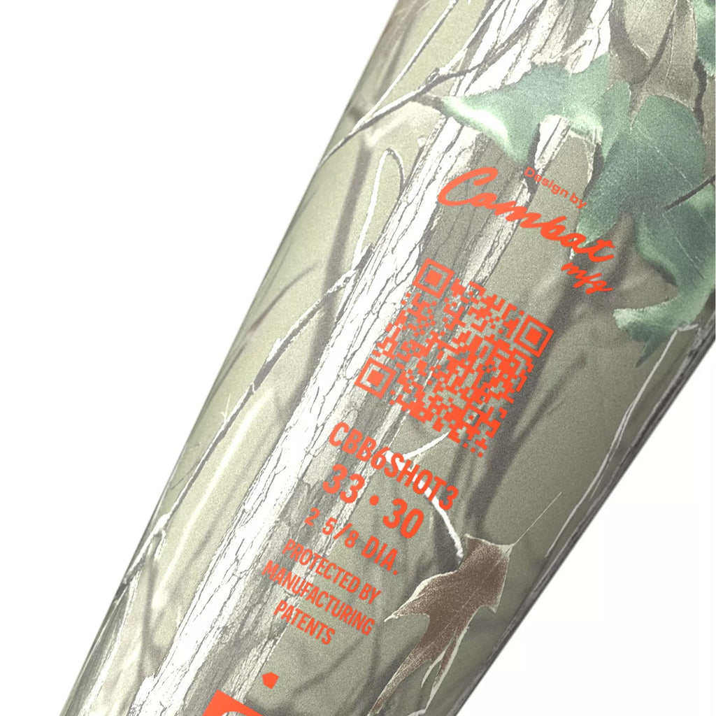 2026 Combat Outdoor Shooters Shoot SPEC-A1 BBCOR Baseball Bat -3 | BBCORD | One-Piece Alloy | Balanced Swing Weight product