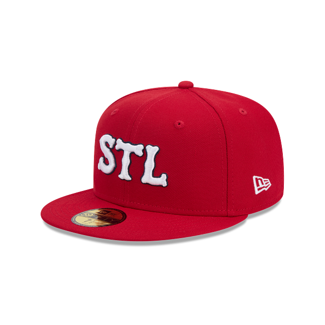 New Era St. Louis Cardinals City Connect 59 Fifty Hat product image 1, provided for visual reference and product detail