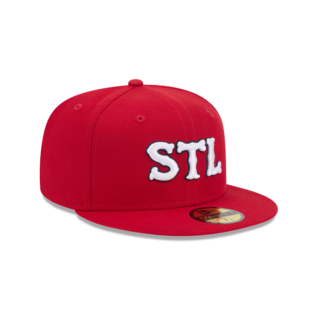 New Era St. Louis Cardinals City Connect 59 Fifty Hat product image 2, provided for visual reference and product detail
