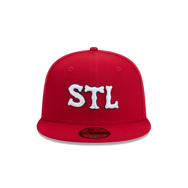 New Era St. Louis Cardinals City Connect 59 Fifty Hat product image 4, provided for visual reference and product detail