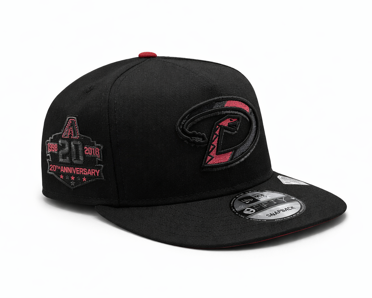 Arizona Diamondbacks 950AF Curved 20th Anniversay Snapback product image 1, provided for visual reference and product detail
