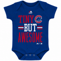 Chicago Cubs MLB Tiny But Awesome Creeper T-Shirt product image 1, provided for visual reference and product detail review