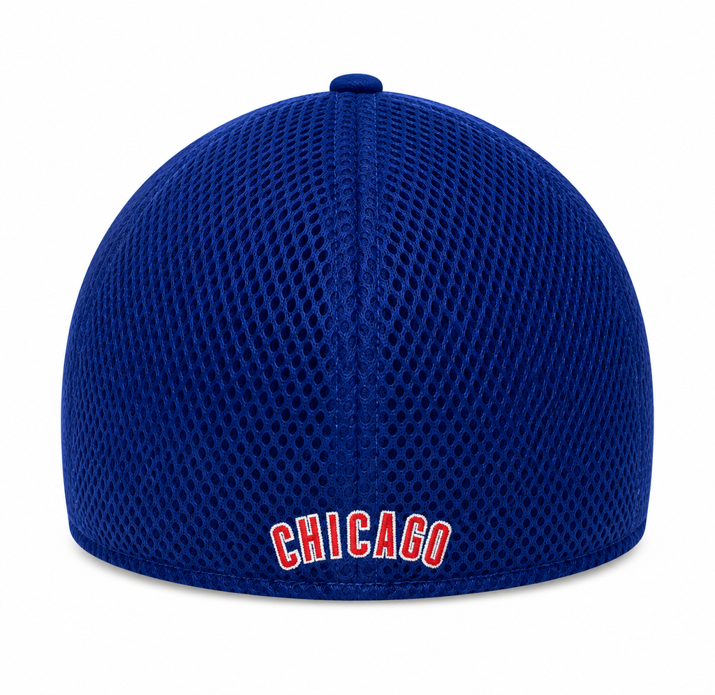Chicago Cubs Mega Team Neo 39THIRTY Flex Fit Cap By New Era product image 3, provided for visual reference and product
