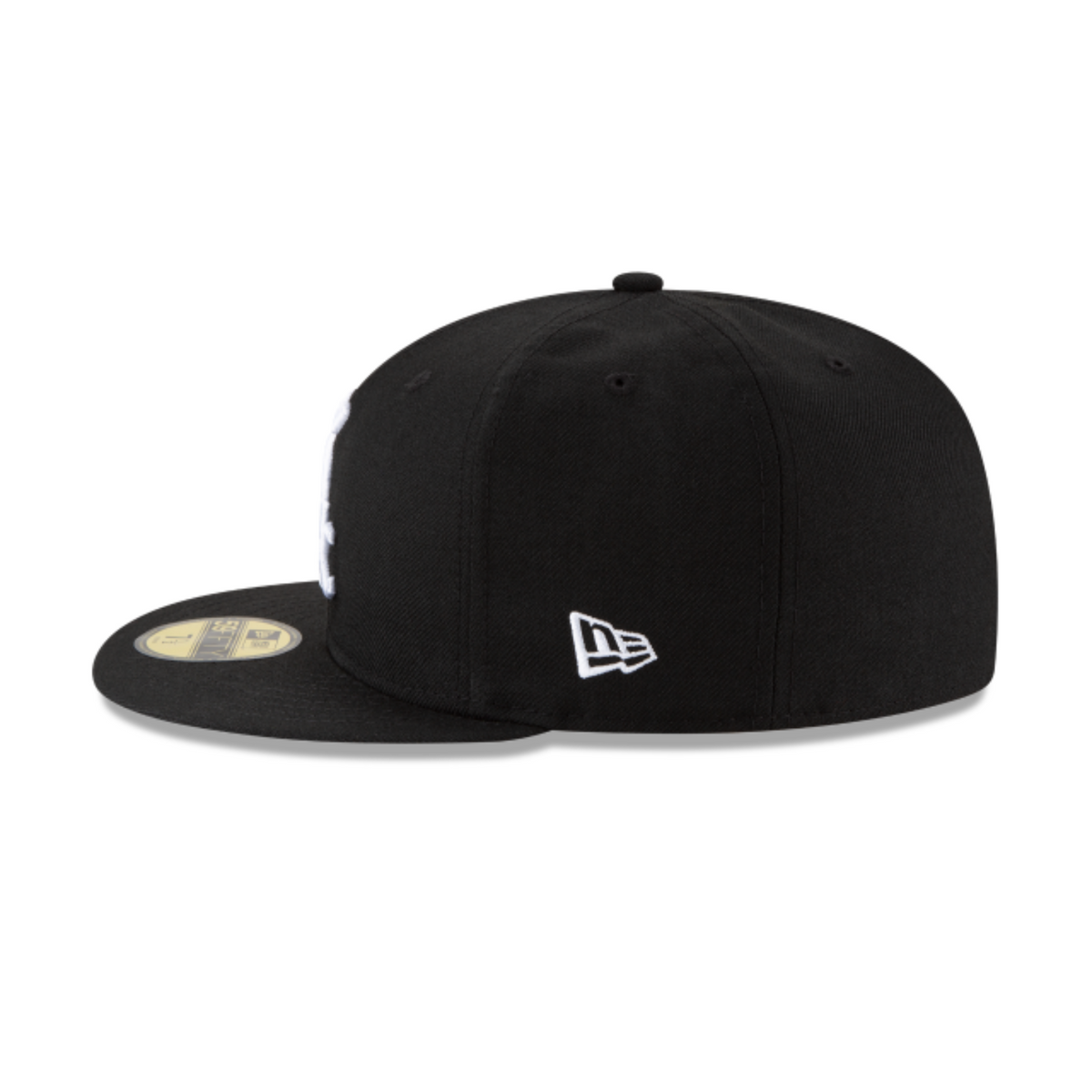 Chicago White Sox 5950 Wool Hat - Black product image 3, provided for visual reference and product detail review