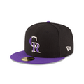 Colorado Rockies New Era 59FIFTY Alternate 1 Authentic Collection On-Field Fitted Hat product image 1, provided for visual
