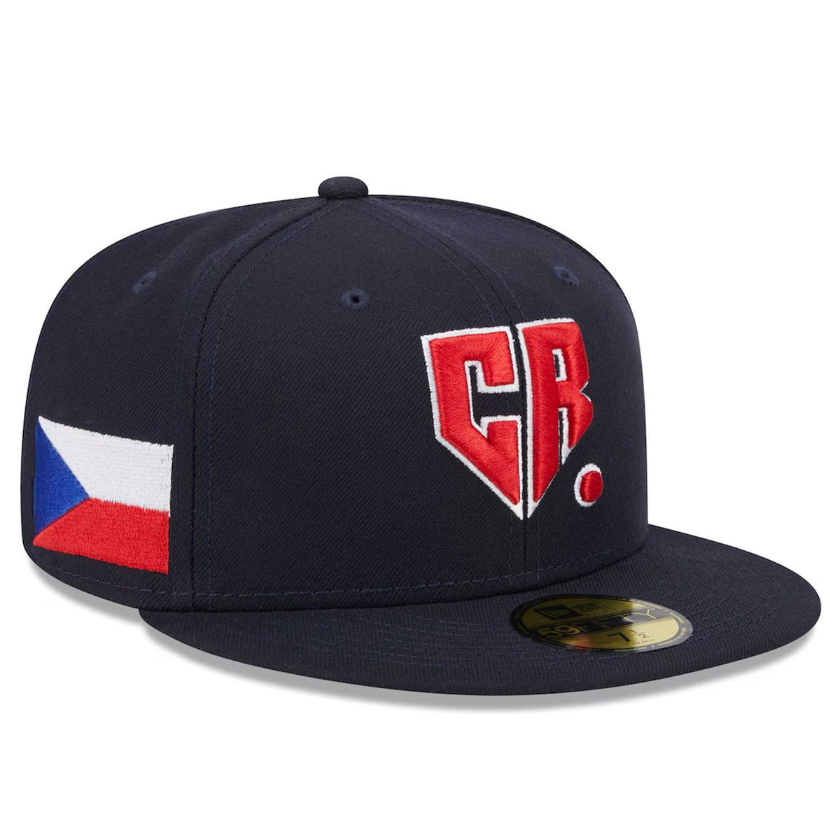 Czech Republic World Baseball Classic 2026 New Era 59FIFTY Fitted Cap – Official WBC Hat product image 1, provided for