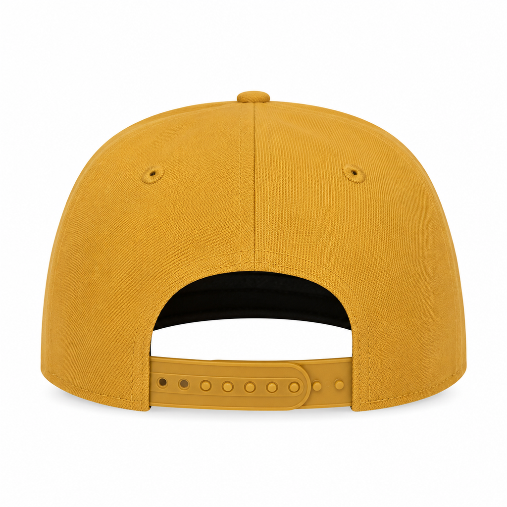 New Era New York Yankees 9FIFTY A-Frame Curved 25th Anniversary Patch Snapback Hat Khaki | MLB Adjustable Cap product image