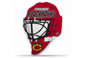 Chicago Blackhawks NHL Goalie Mask Die Cut Pennant product image 1, provided for visual reference and product detail review