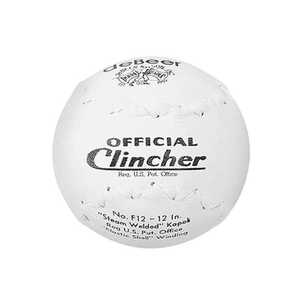 DEBEER Clincher Regular 12" Softballs - Dozen product image 1, provided for visual reference and product detail review