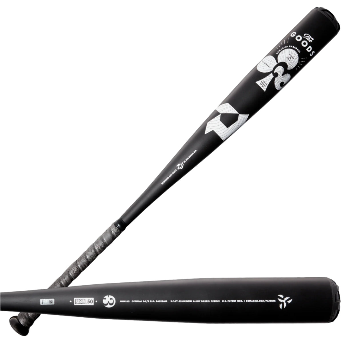 2022 DeMarini THE GOODS (-3) BBCOR Baseball Bat - (WTDXGOC) product image 1, provided for visual reference and product