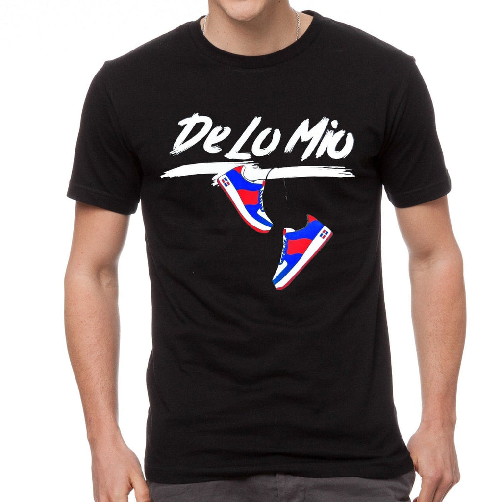 Dominican Phrase "De lo mio" Printed T-Shirt product image 7, provided for visual reference and product detail review