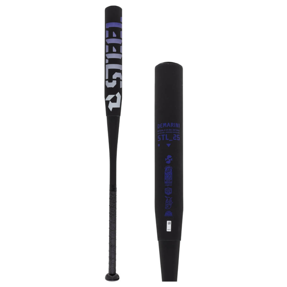 2025 DeMarini Steel Slowpitch Softball Bat 12" Steel Barrel ZnX Alloy Handle USA Softball Bat product image 2, provided for
