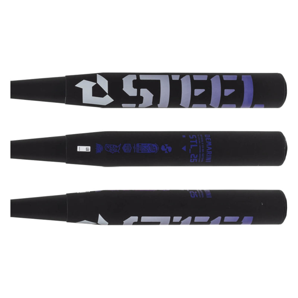 2025 DeMarini Steel Slowpitch Softball Bat 12" Steel Barrel ZnX Alloy Handle USA Softball Bat product image 3, provided for