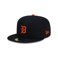 New Era 59FIFTY Detroit Tigers Road Authentic Collection On-Field Fitted Hat product image 1, provided for visual reference