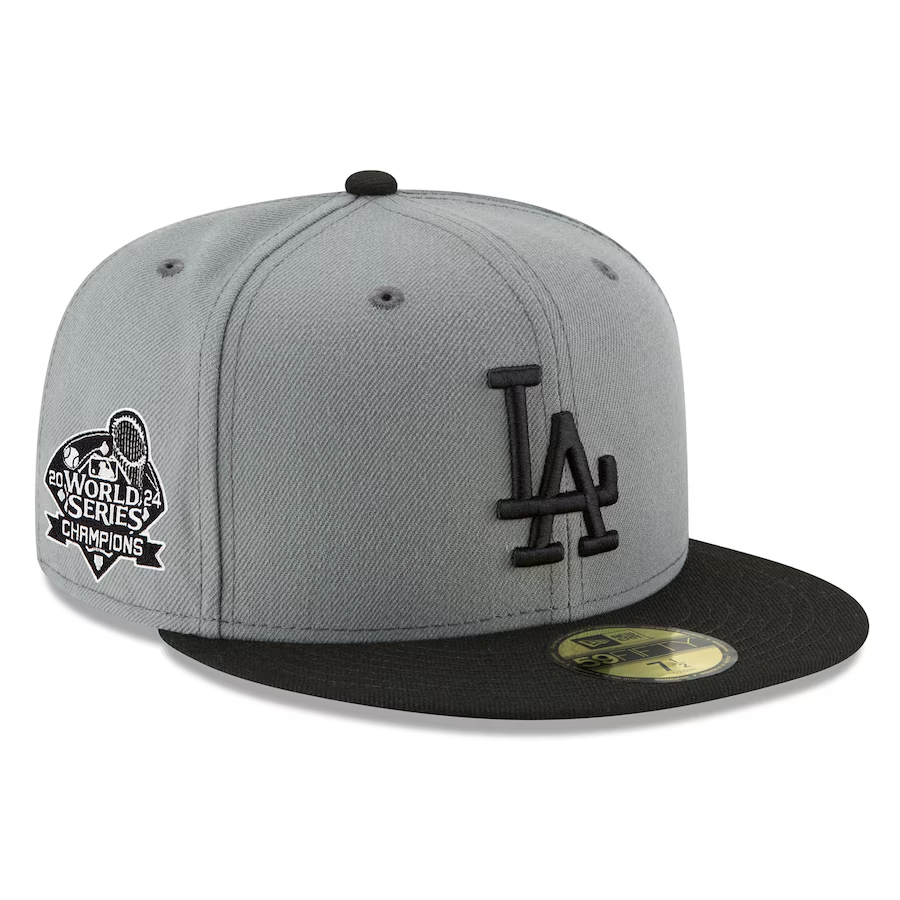 Los Angeles Dodgers New Era 59FIFTY World Series Champions SP24 Fitted Hat product image 1, provided for visual reference