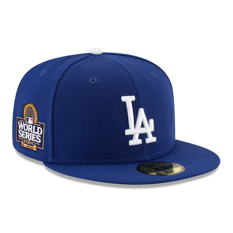 Los Angeles Dodgers New Era 59FIFTY World Series SP24 Fitted Hat product image 1, provided for visual reference and product