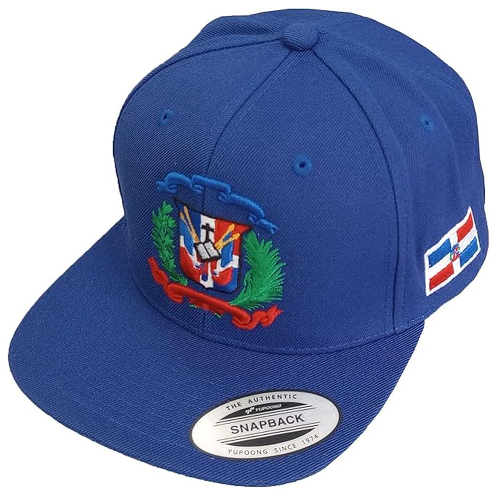 Escudo Republica Dominicana - Dominican Snapback Royal - Full Color Hat product image 1, provided for visual reference and