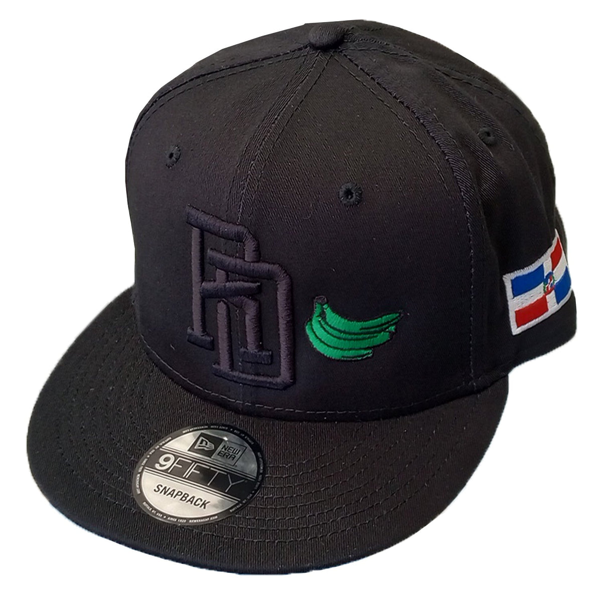 New Era Snapback Black Cap - RD Platano Power product image 1, provided for visual reference and product detail review