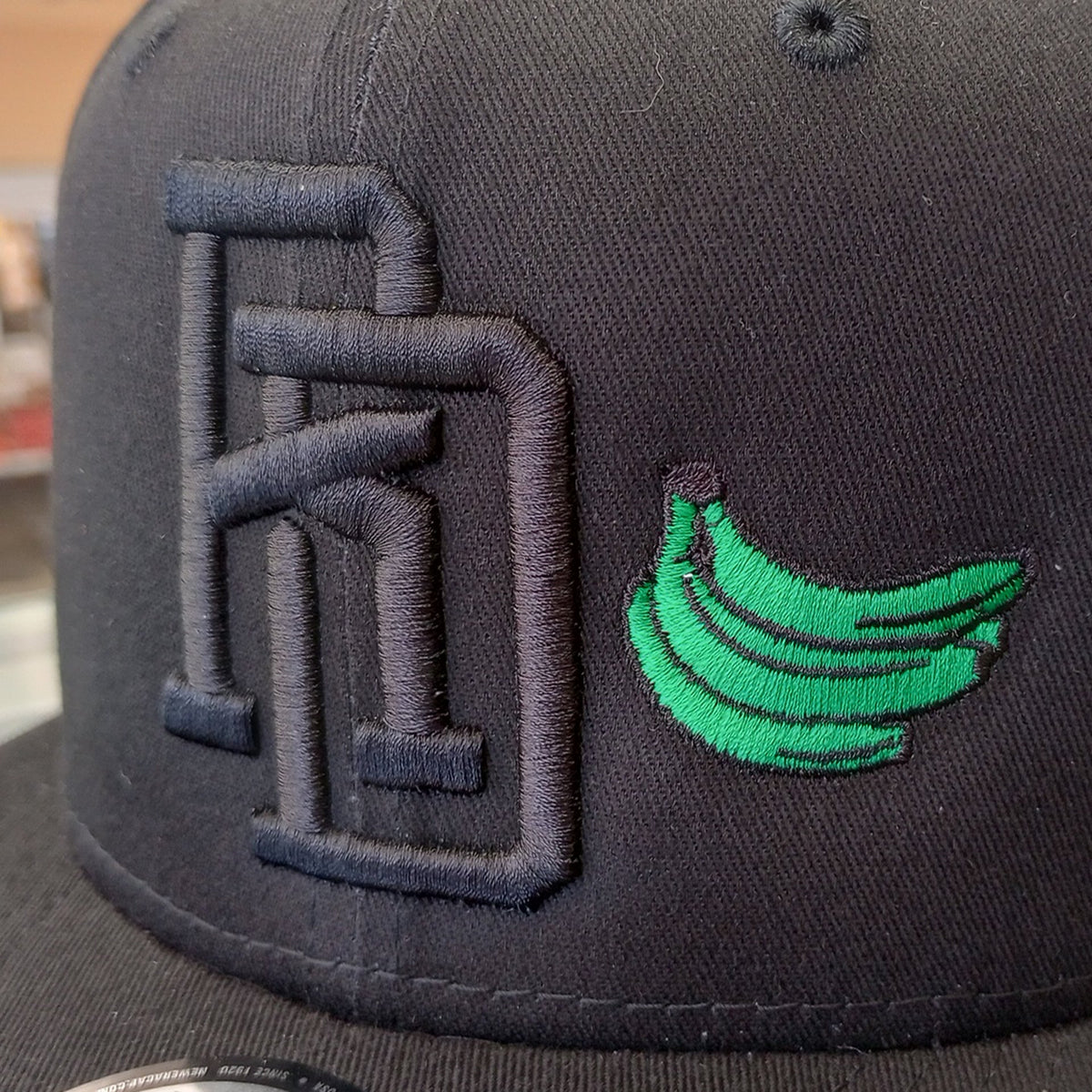 New Era Snapback Black Cap - RD Platano Power product image 3, provided for visual reference and product detail review