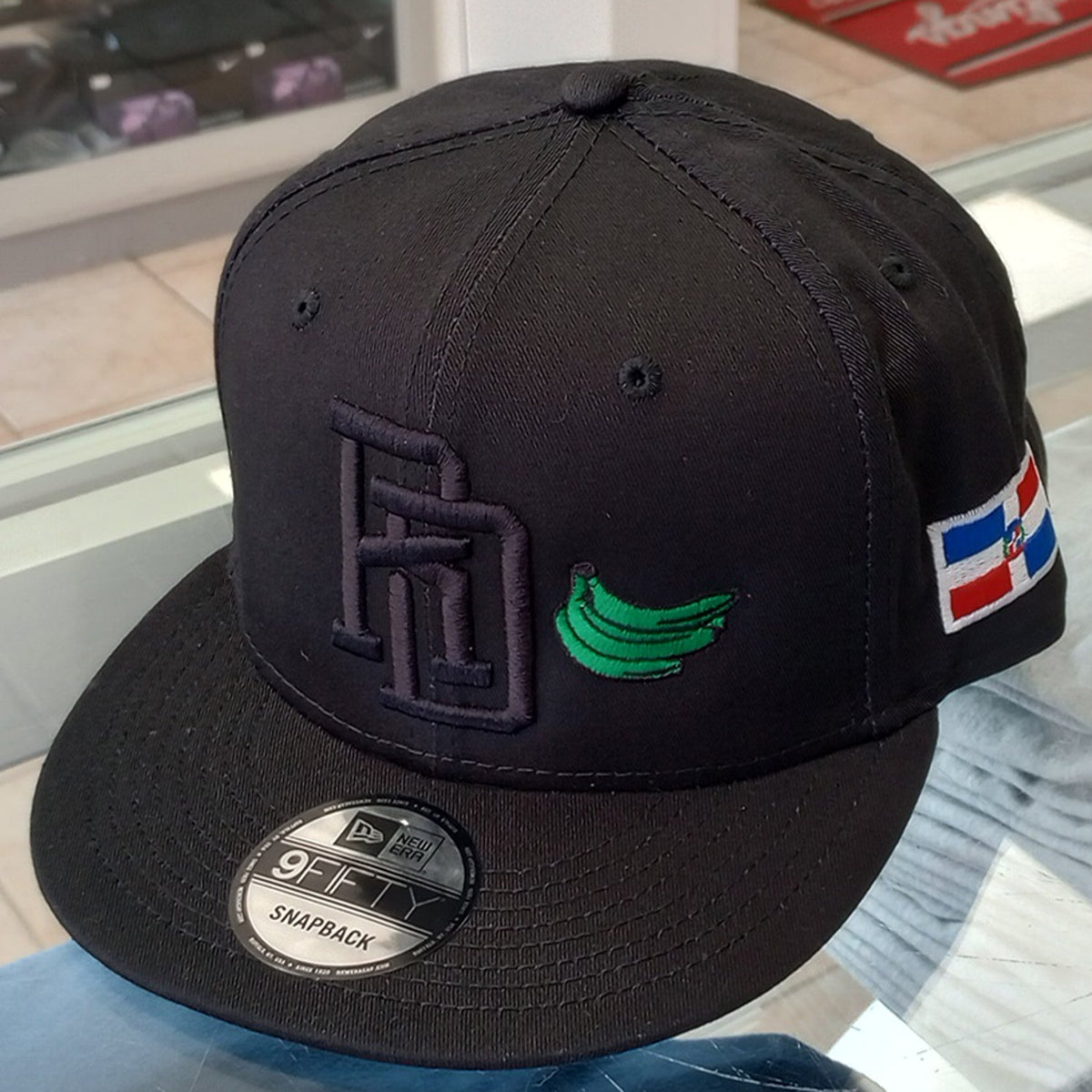 New Era Snapback Black Cap - RD Platano Power product image 4, provided for visual reference and product detail review