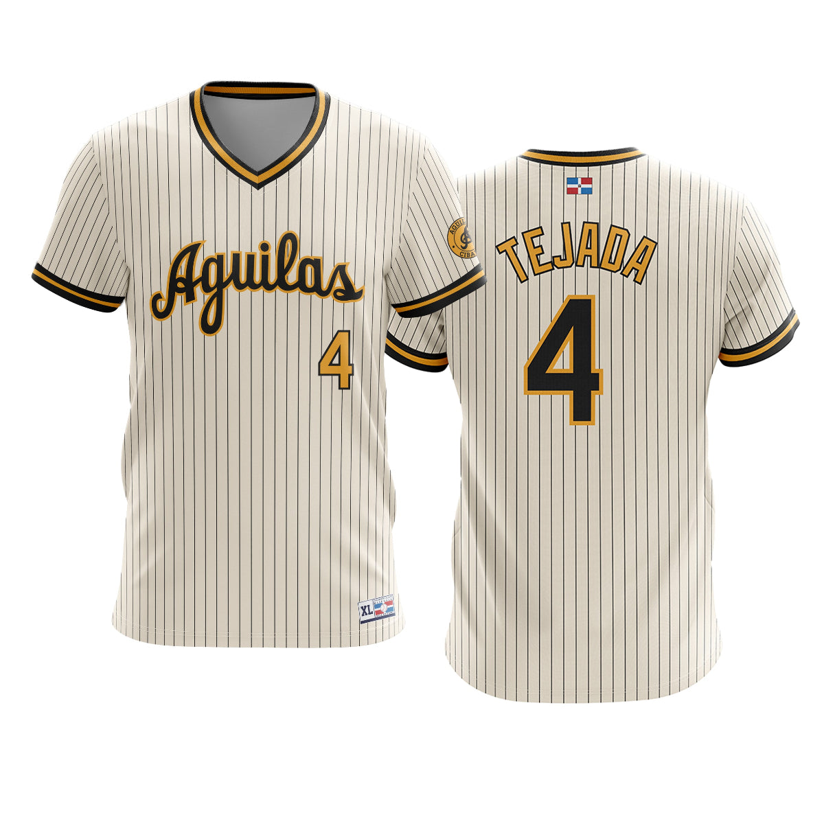 Dominican Hall of Fame Aguilas Cibaenas Cream - TEJADA 4 product image 1, provided for visual reference and product detail