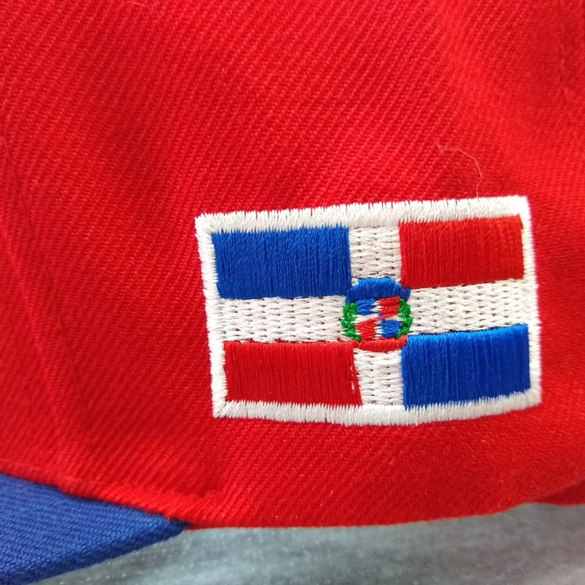Dominican Republic RD Logo Snapback Hat product image 4, provided for visual reference and product detail review