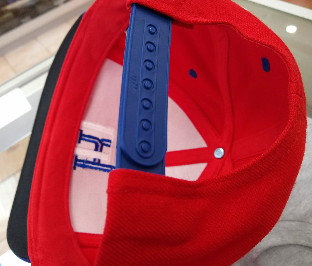 Dominican Republic RD Logo Snapback Hat product image 6, provided for visual reference and product detail review