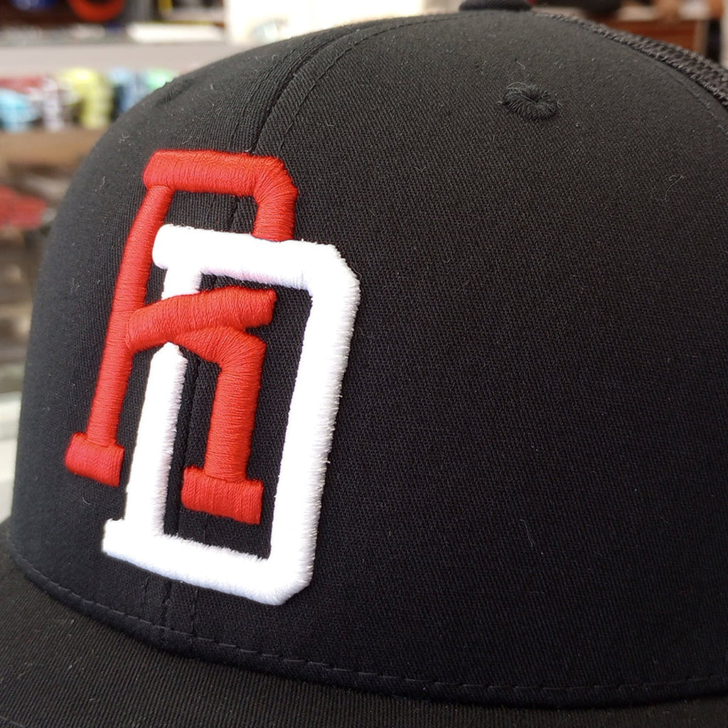 Dominican Republic Snapback Mesh Royal Red Cap RD product image 9, provided for visual reference and product detail review