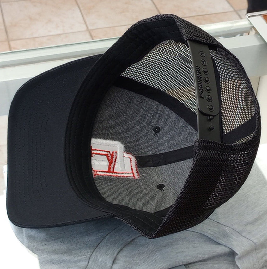 Dominican Republic Snapback Mesh Royal Red Cap RD product image 10, provided for visual reference and product detail review