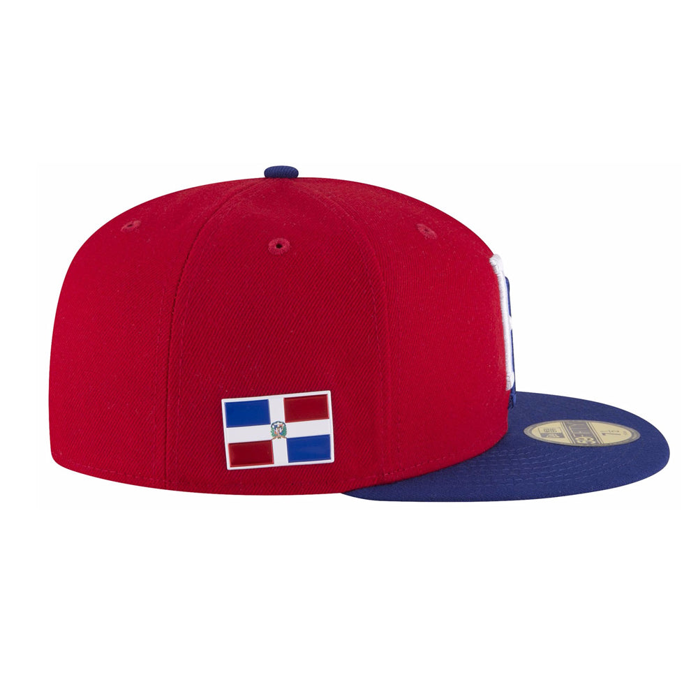 Dominican Republic Baseball New Era 2017 World Baseball Classic Embroidered Patch 59FIFTY Fitted Hat for Men product image