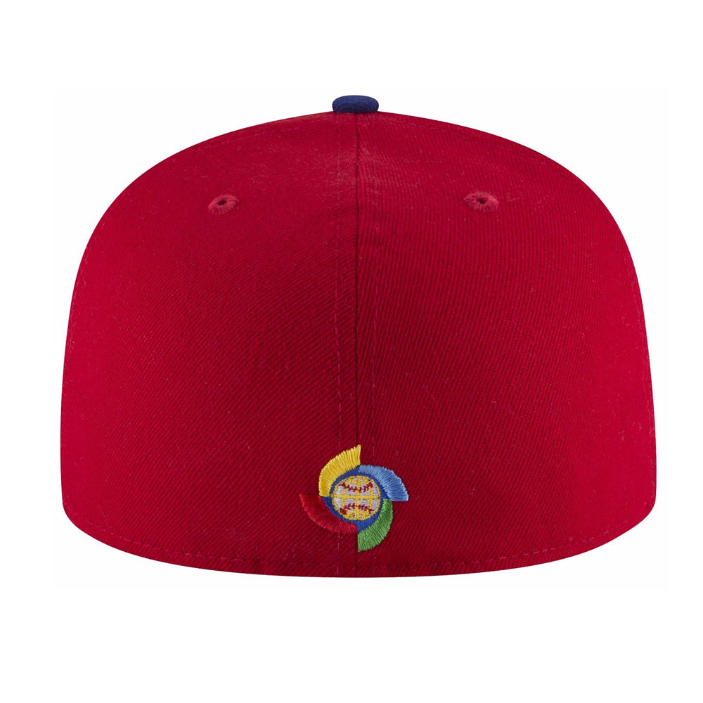 Dominican Republic Baseball New Era 2017 World Baseball Classic Embroidered Patch 59FIFTY Fitted Hat for Men product image