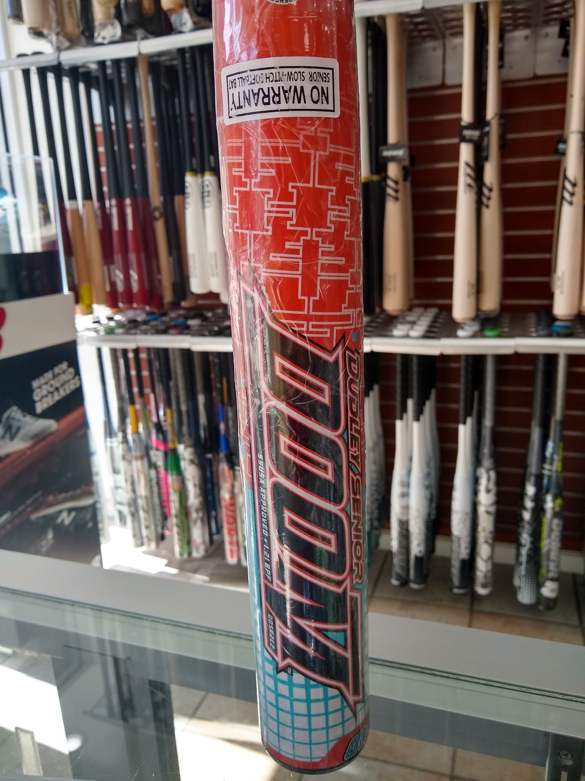 Dudley DOOM 2022 Senior Slowpitch Softball Bat 12" - Composite product image 3, provided for visual reference and product