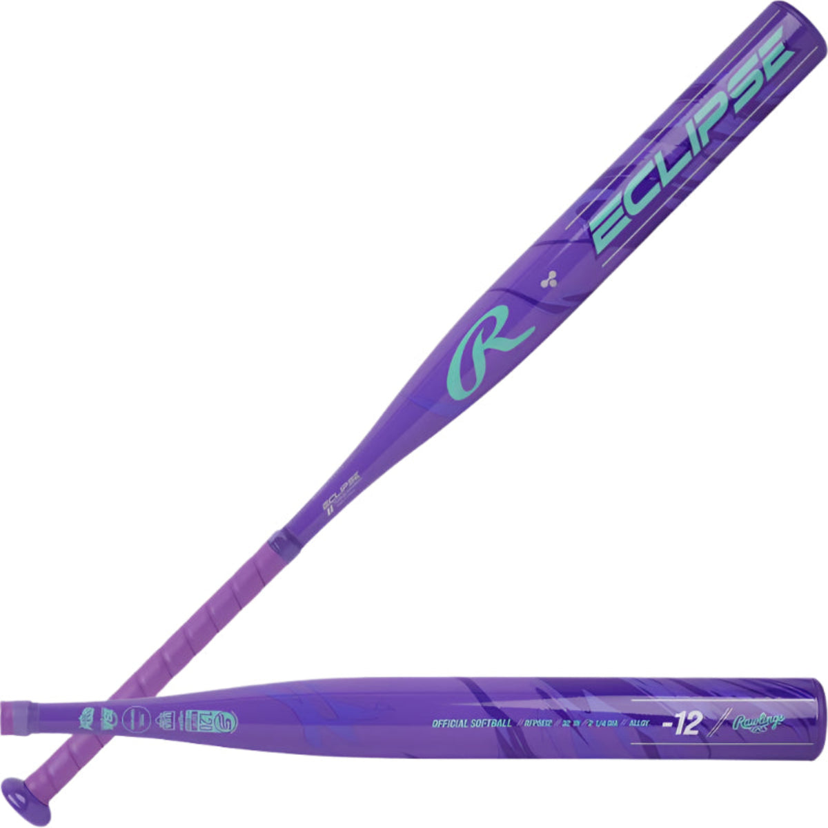 2025 Rawlings Eclipse -12 Fastpitch Softball Bat - Youth - (RFP5E12) product image 1, provided for visual reference and