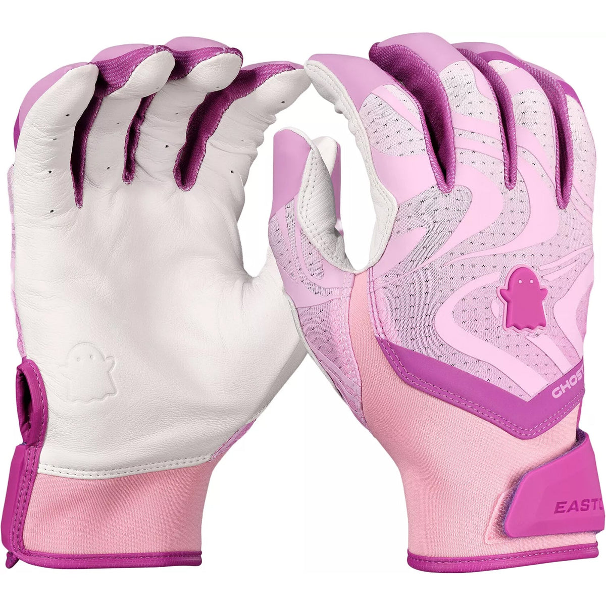 Easton Ghost Ethos Unlimited Fastpitch Batting Gloves Adult Lilac – Premium Grip Softball Gloves with Goatskin Leather Palm