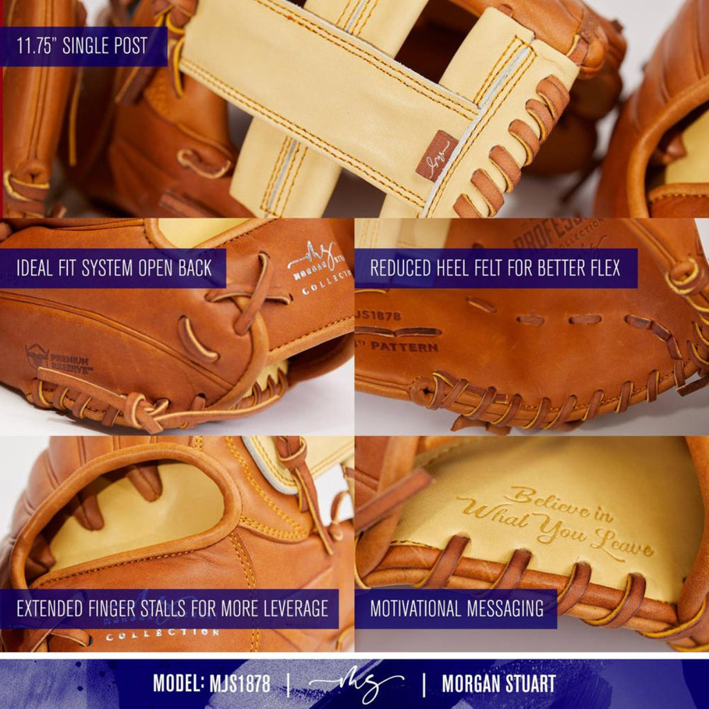 Easton Morgan Stuart Professional Collection Signature Series 11.75" Fastpitch Softball Glove -(MJS1878) product image 3,