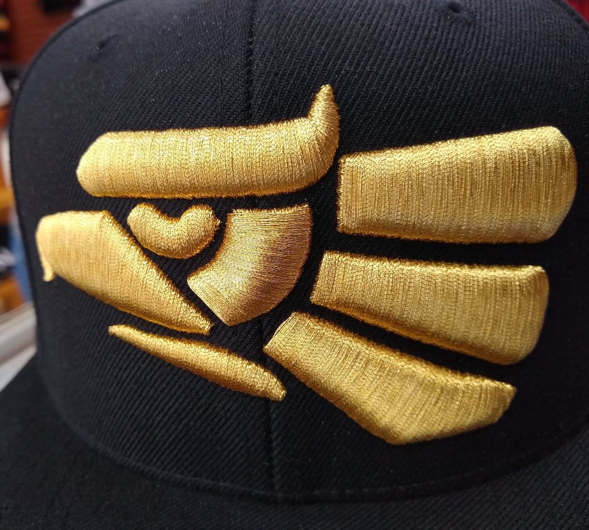 Embroidered Eagle and flag Mexico WIDE logo Snapback hat product image 7, provided for visual reference and product detail