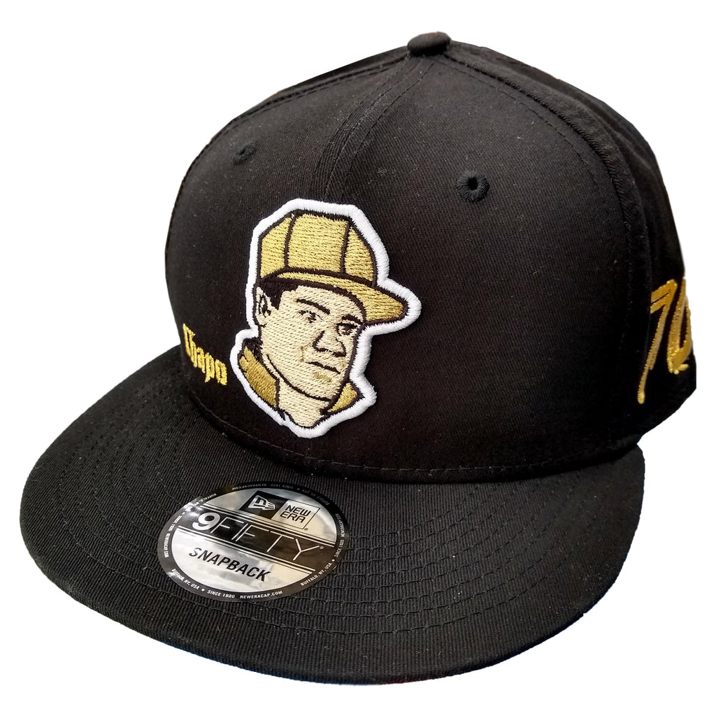 Embroidered "El Chapo" logo hats product image 1, provided for visual reference and product detail review