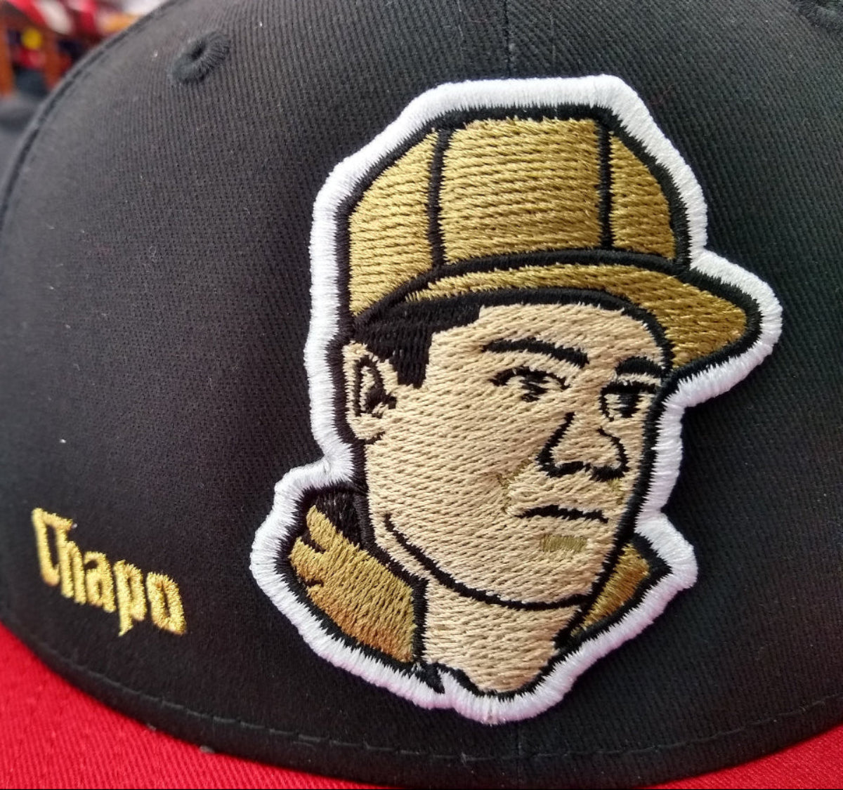 Embroidered "El Chapo" logo hats product image 6, provided for visual reference and product detail review