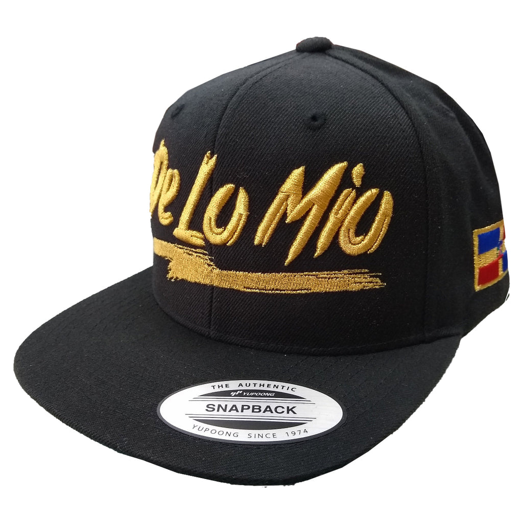 Embroidered Logo De lo mio Snapback Hats (Diferent colors) product image 2, provided for visual reference and product detail