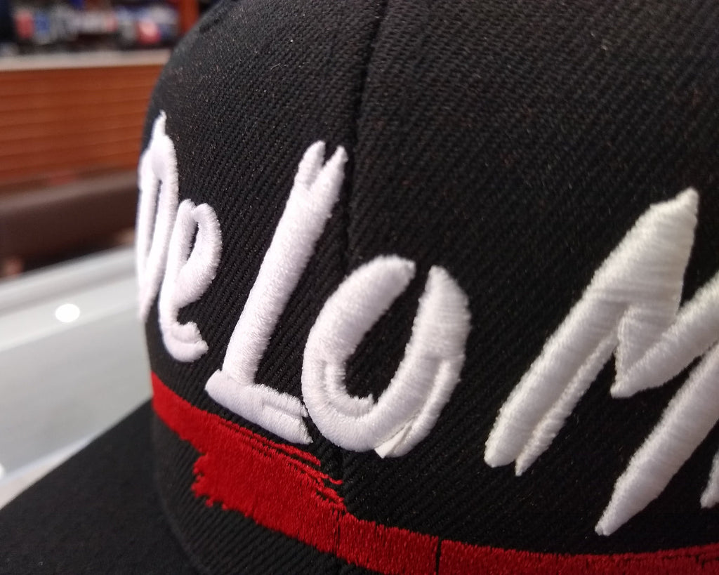 Embroidered Logo De lo mio Snapback Hats (Diferent colors) product image 8, provided for visual reference and product detail