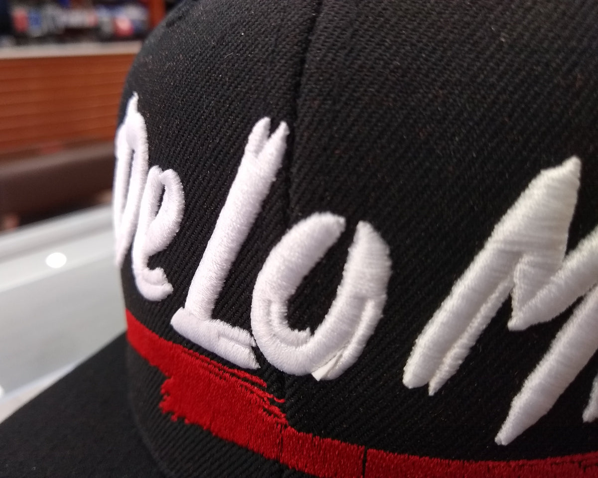 Embroidered Logo De lo mio Snapback Hats (Diferent colors) product image 8, provided for visual reference and product detail