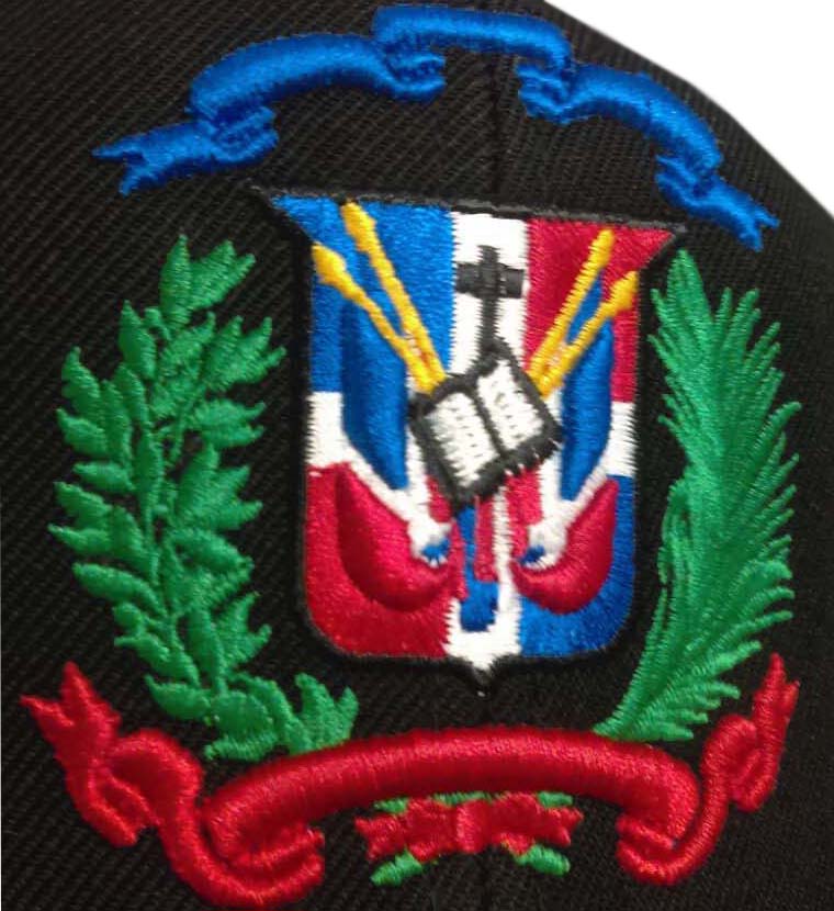 Escudo Republica Dominicana - Dominican Snapback Black - Full Color Hat product image 3, provided for visual reference and